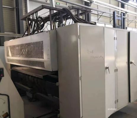 เครื่องทำกล่องกระดาษลูกฟูกใช้ไฟฟ้าขับเคลื่อนสายการผลิตกระดาษแข็ง