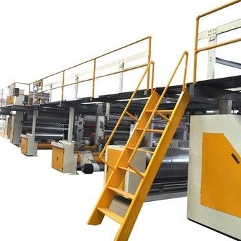 โรงงานผลิตกล่องกระดาษลูกฟูกอัตโนมัติ 3 ชั้นสำหรับอุตสาหกรรมอาหาร