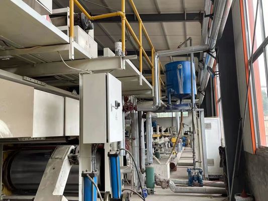 สายการผลิตกระดาษแข็ง 220v Double Facer Corrugated Machine